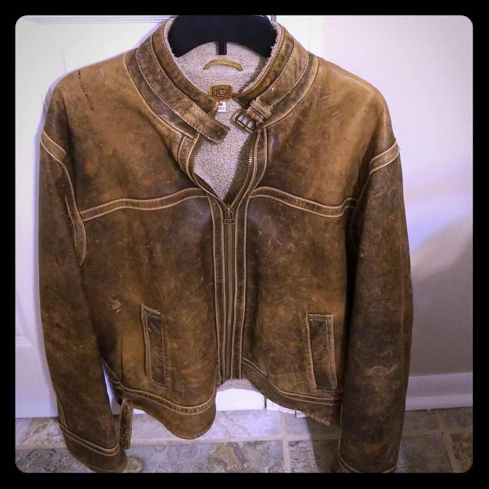 Vintage Wilson's leather coat